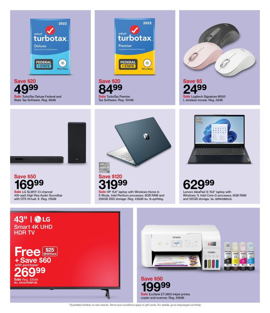 Page 11 of the Target Weekly Ad 1/8/2023