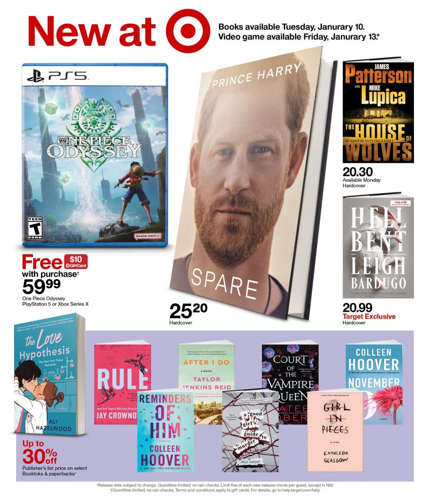 Page 12 of the Target Weekly Ad 1/8/2023