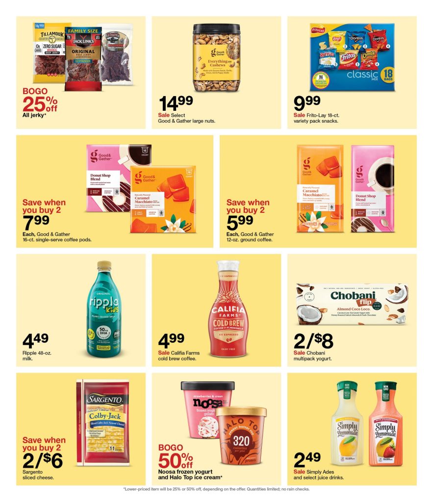 Page 20 of the 1-8 Target Ad