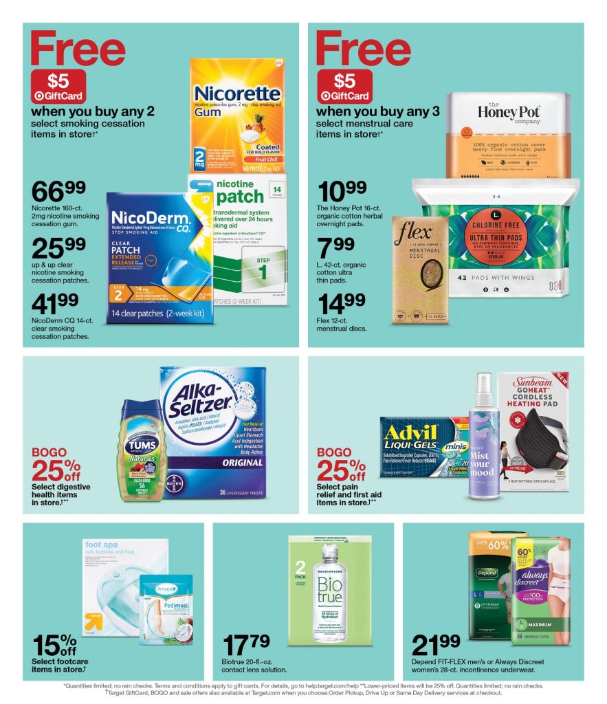 Page 5 of the Target Weekly Ad 1/8/2023