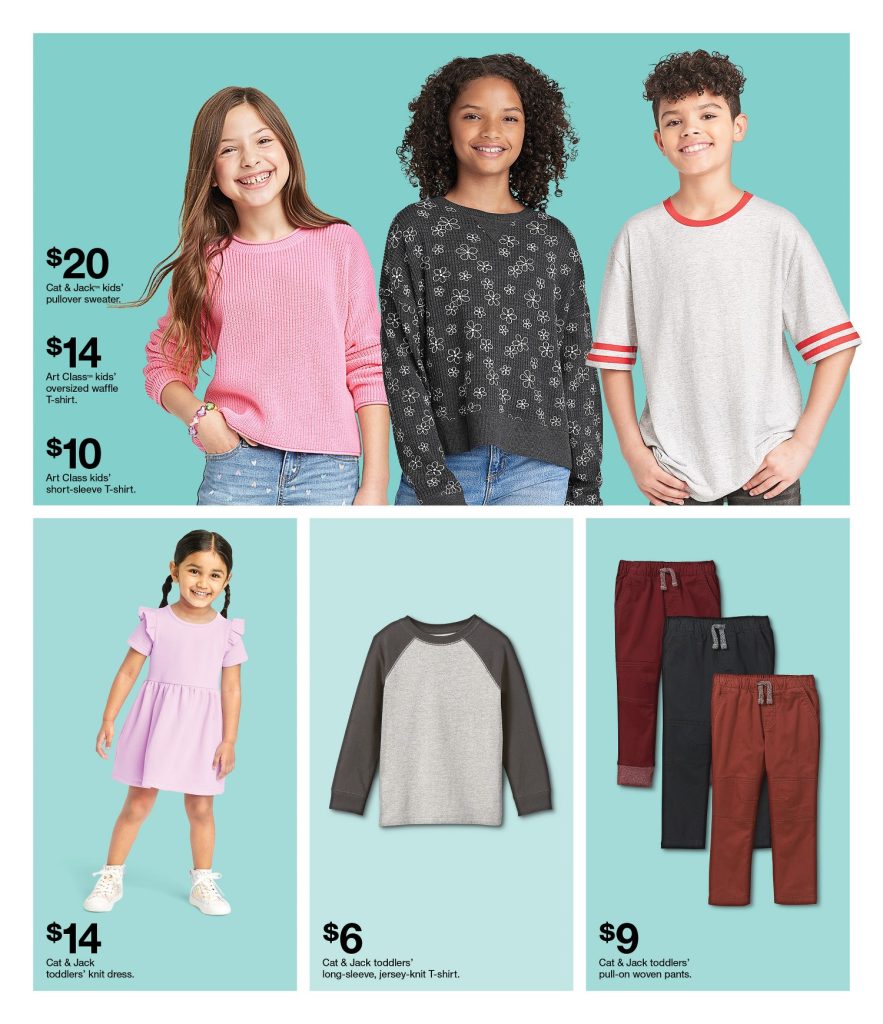 Page 6 of the Target Weekly Ad 1/8/2023