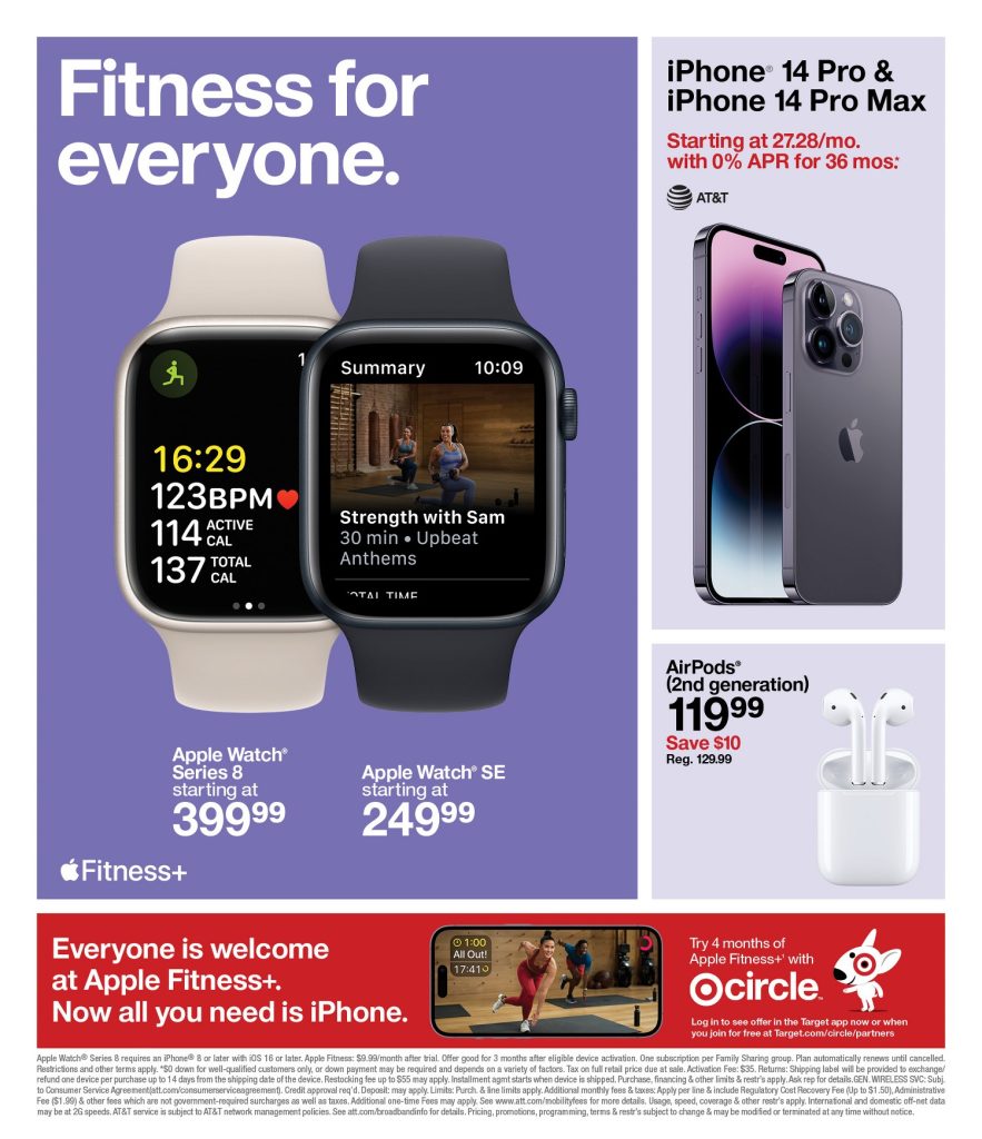 Page 9 of the Target Weekly Ad 1/8/2023