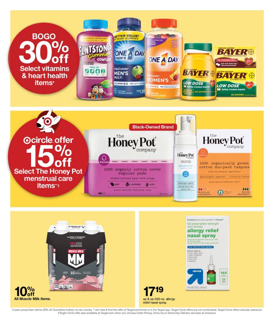 Page 6 of the Target Weekly Ad 2/12/2023
