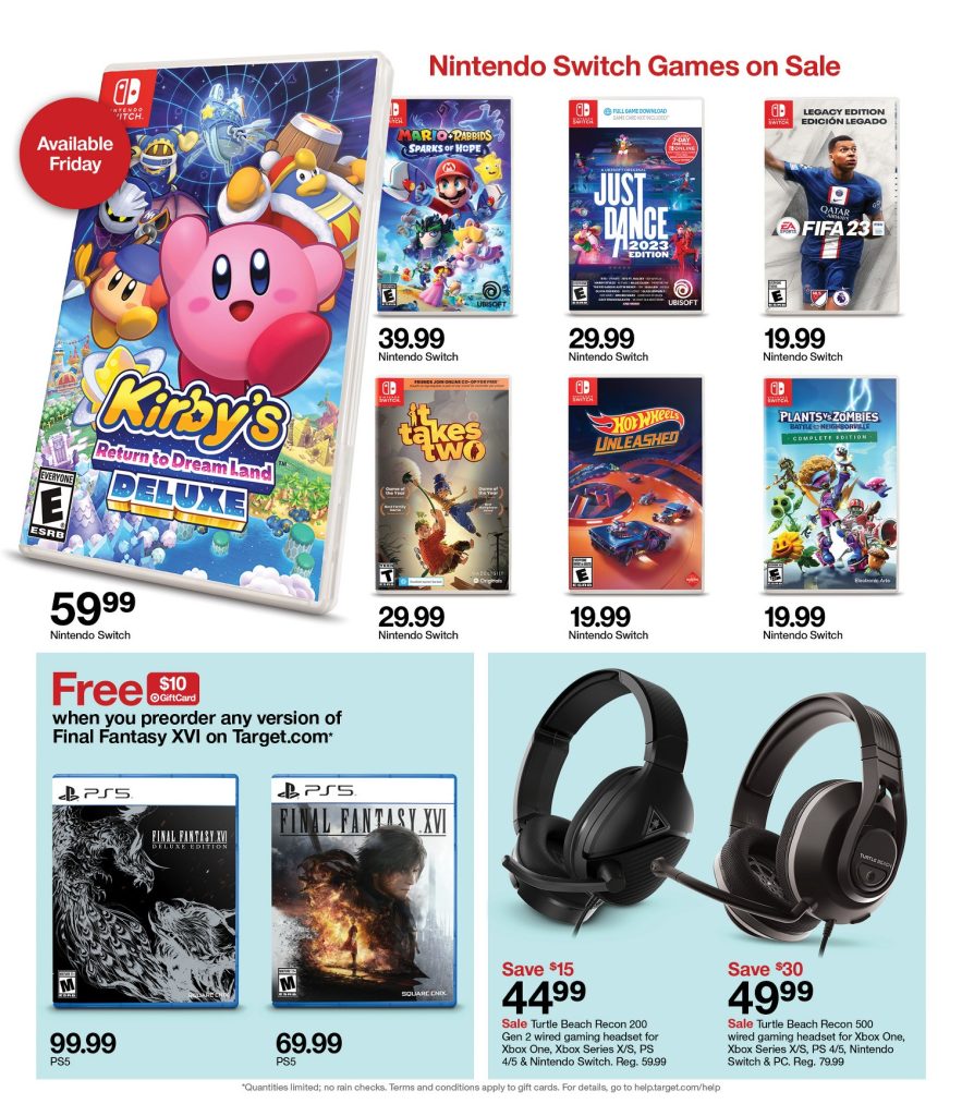 Page 10 of the Target Weekly Ad 2/19/2023