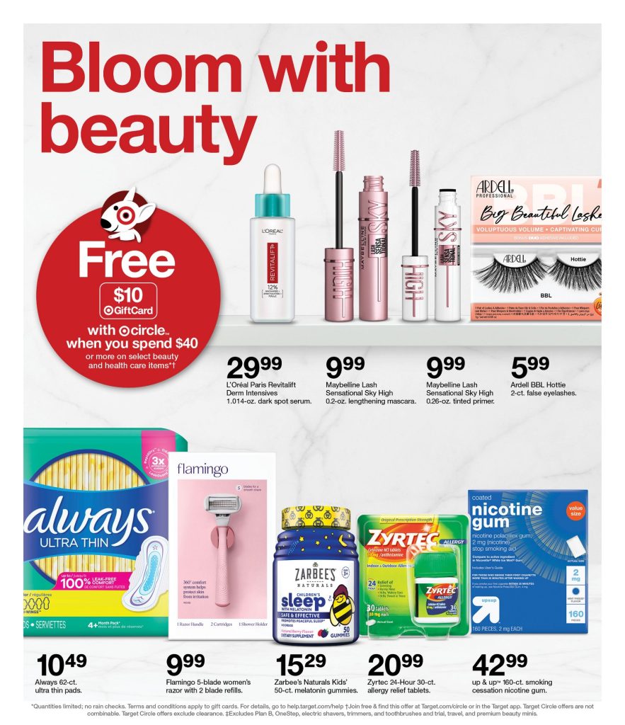 Page 3 of the Target Weekly Ad 2/19/2023