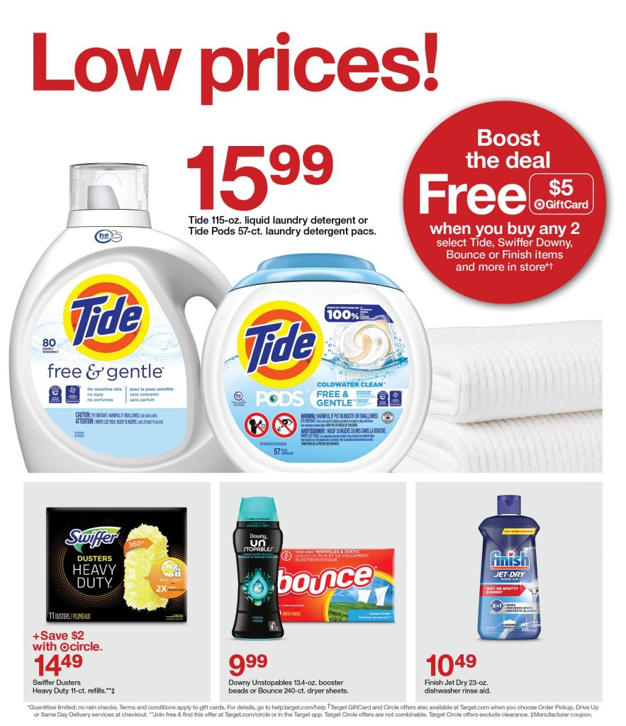 Page 4 of the Target Weekly Ad 2/19/2023