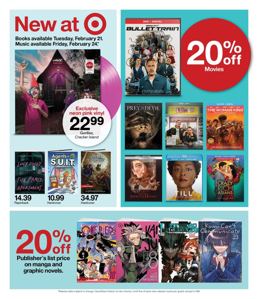 Page 9 of the Target Weekly Ad 2/19/2023