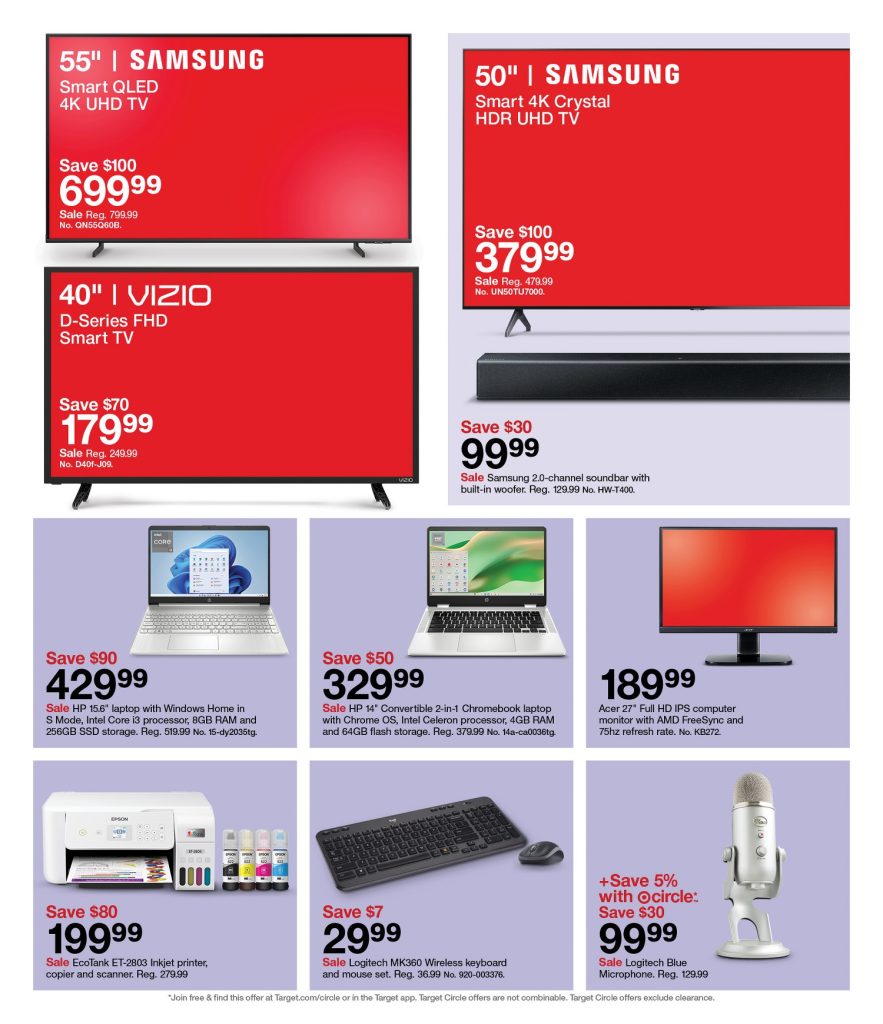 Page 21 of the 2-26 Target Store Weekly Flyer