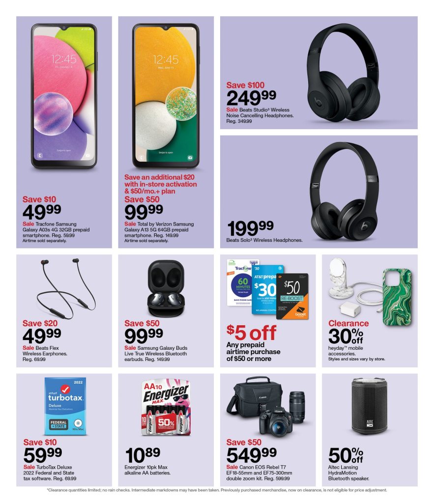 Page 22 of the 2-26 Target Store Weekly Flyer