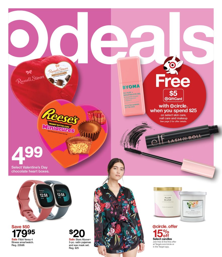 Page 1 of the Target Weekly Ad 2/5/2023