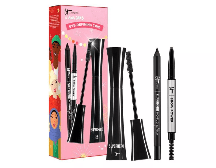 IT Cosmetics trio set on a white background