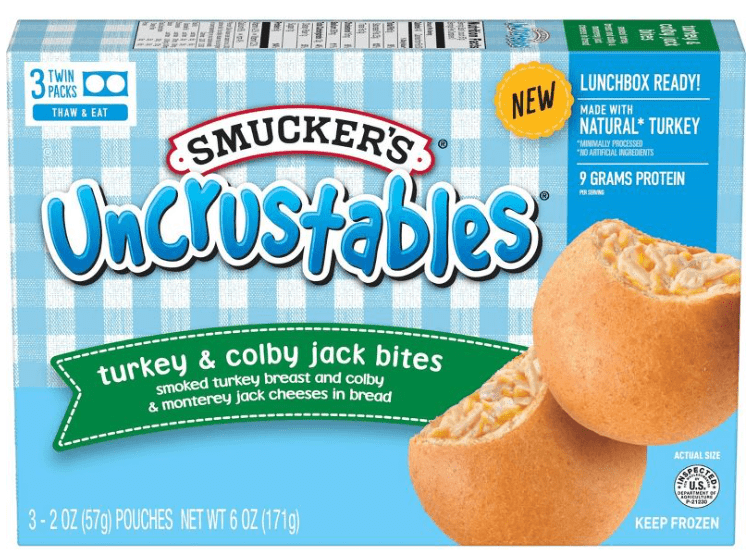 Smuckers Uncrustables Bites Package