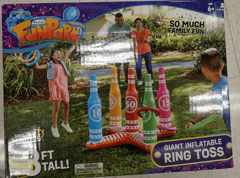 Ring Toss game included in the Target Toys Clearance