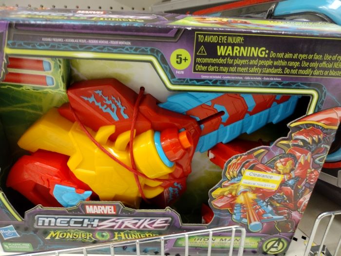 Marvel Mech Strike included in the Target toys clearance
