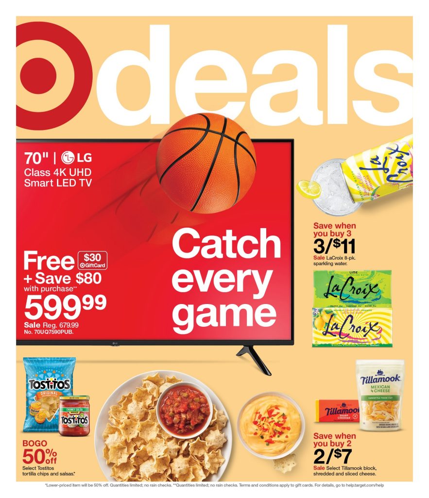 Page 1 of the Target Weekly Ad 3/12/2023