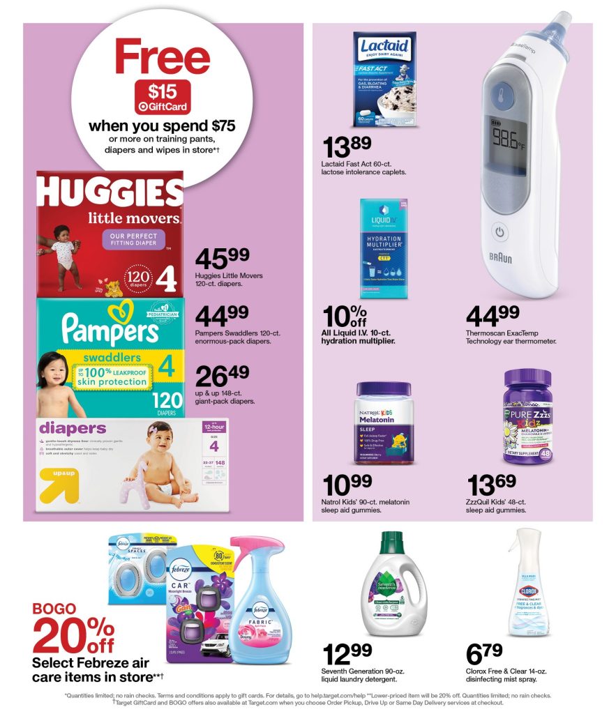 Page 22 of the Target Weekly Ad 3/12/2023