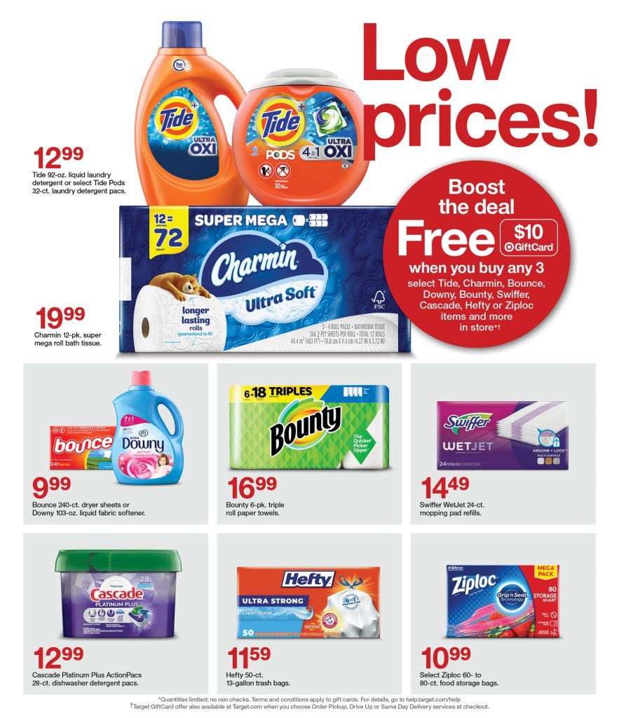 Page 23 of the 3-12 Target Store Weekly Flyer
