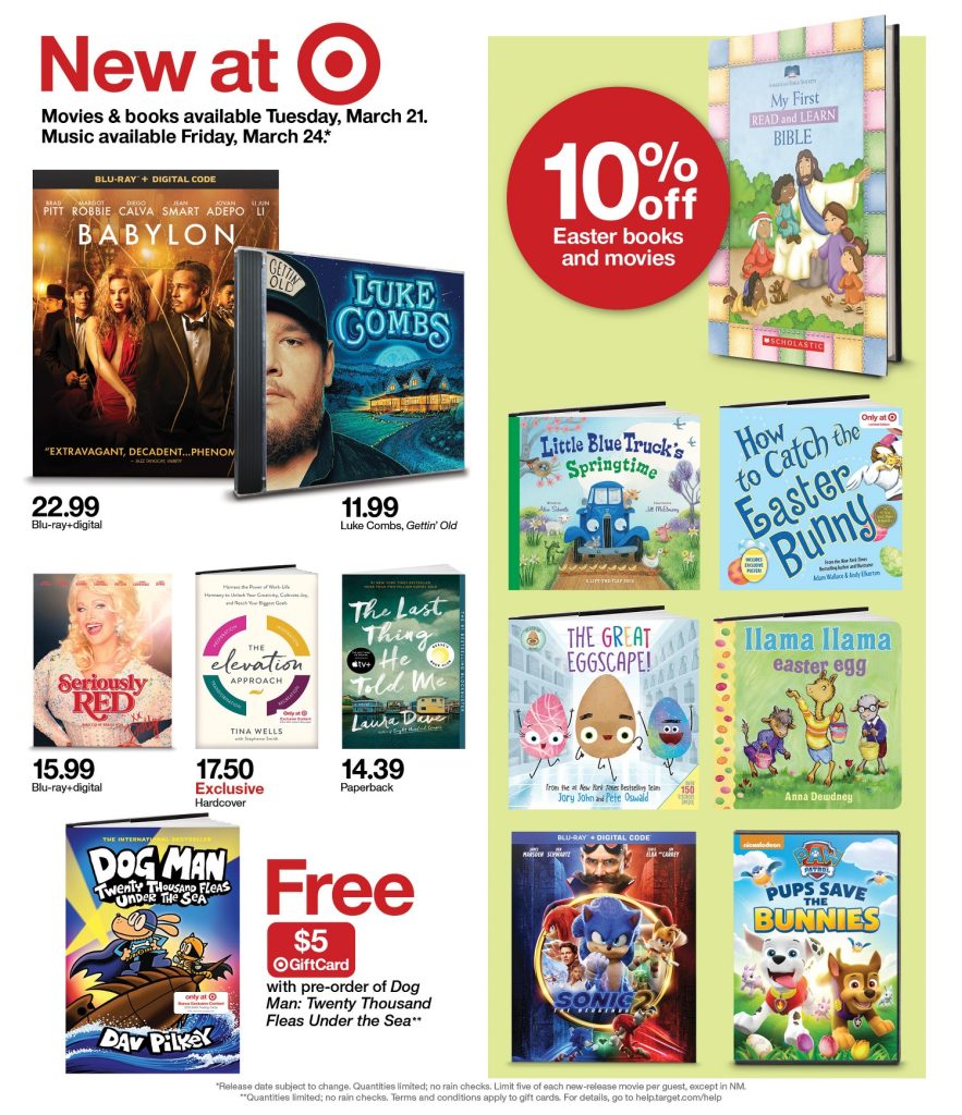 Page 23 of the Target Weekly Ad 3/19/2023