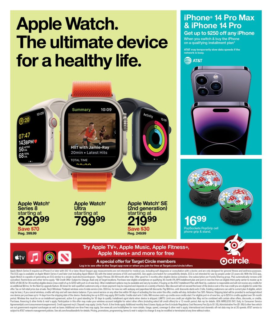 Page 24 of the 3-19 Target Store Weekly Flyer
