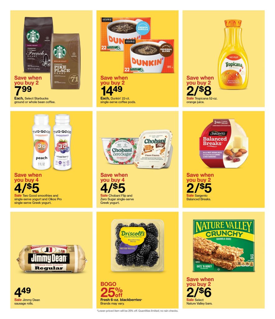 Page 28 of the 3-19 Target Store Weekly Flyer