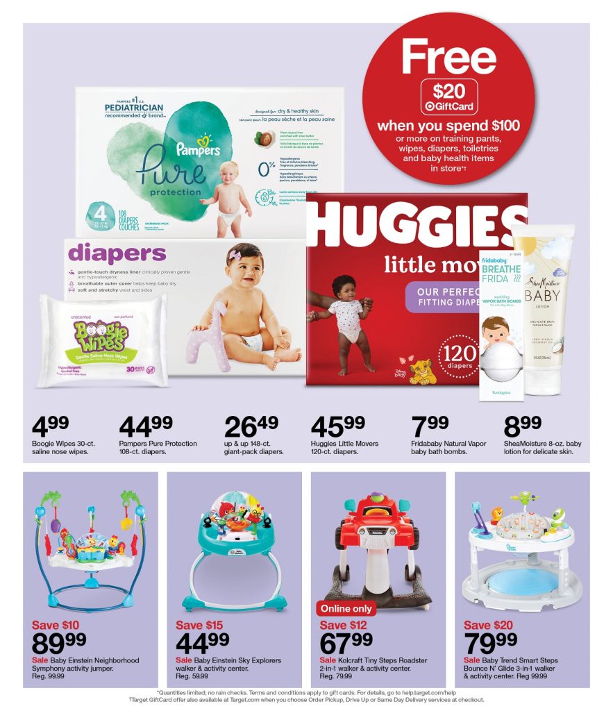 Page 34 of the 3-26 Target Store Weekly Flyer