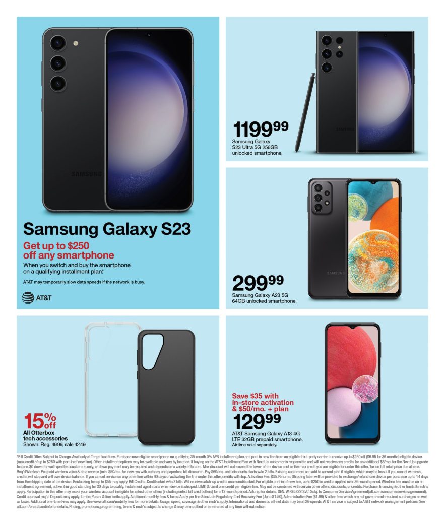 Page 27 of the 3-5 Target Store Weekly Flyer