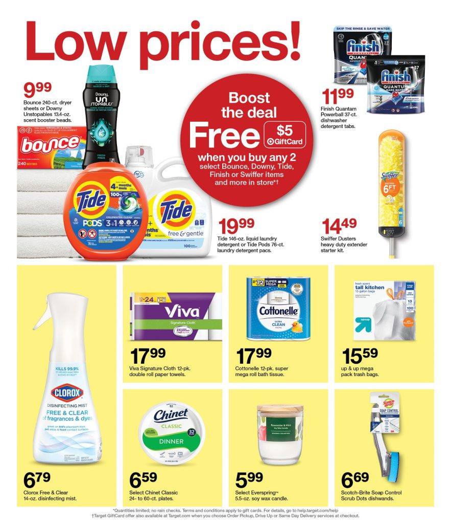 Page 29 of the 3-5 Target Store Weekly Flyer