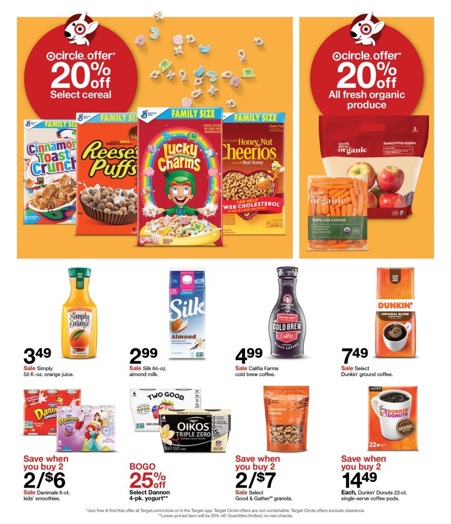 Page 7 of the Target Weekly Ad 3/5/2023