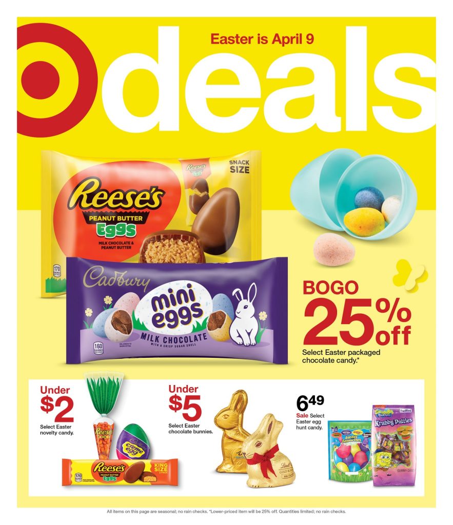 Page 1 of the Target Weekly Ad 4/2/2023
