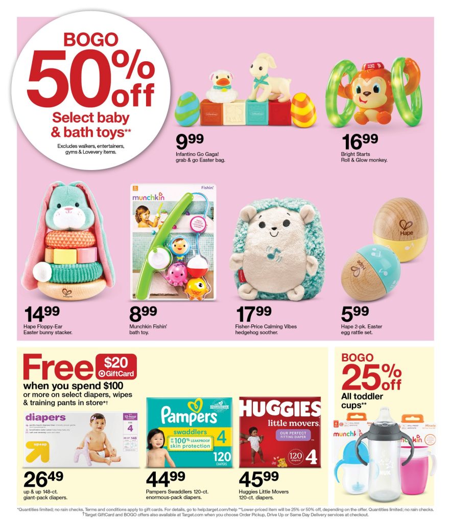 Page 11 of the Target Weekly Ad 4/2/2023