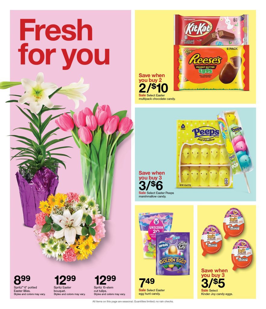Page 2 of the Target Weekly Ad 4/2/2023