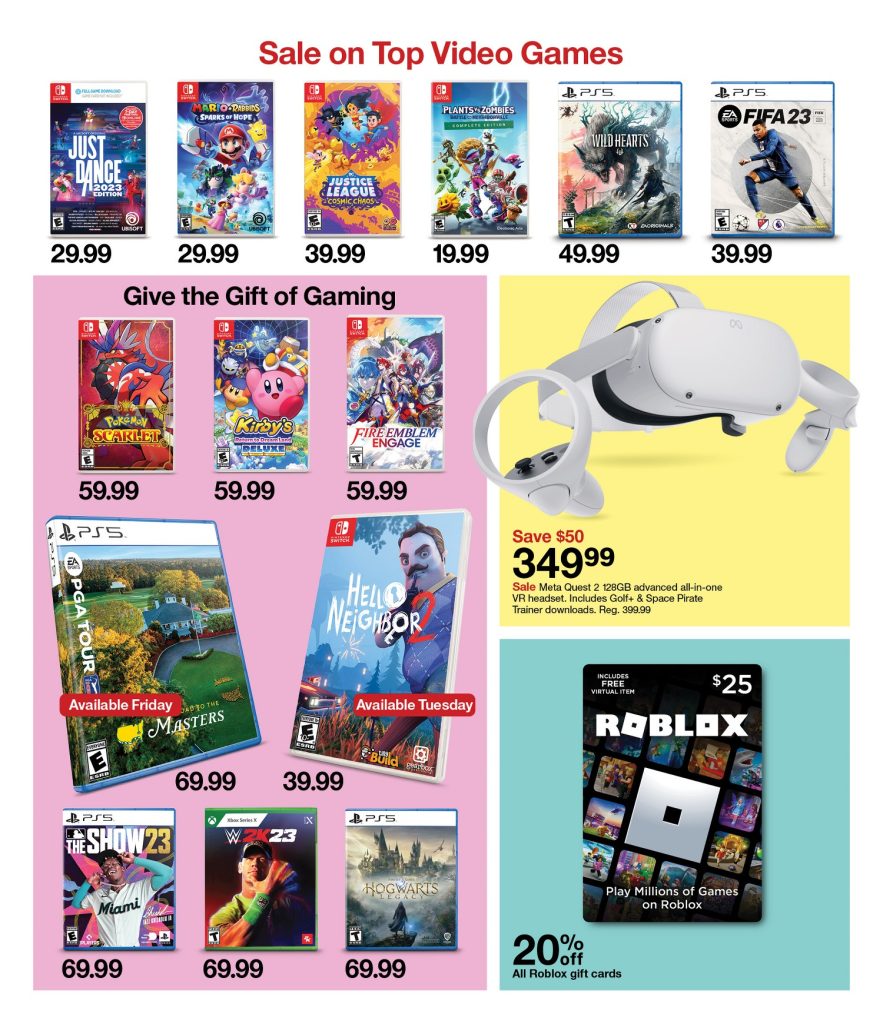 Page 20 of the Target Weekly Ad 4/2/2023