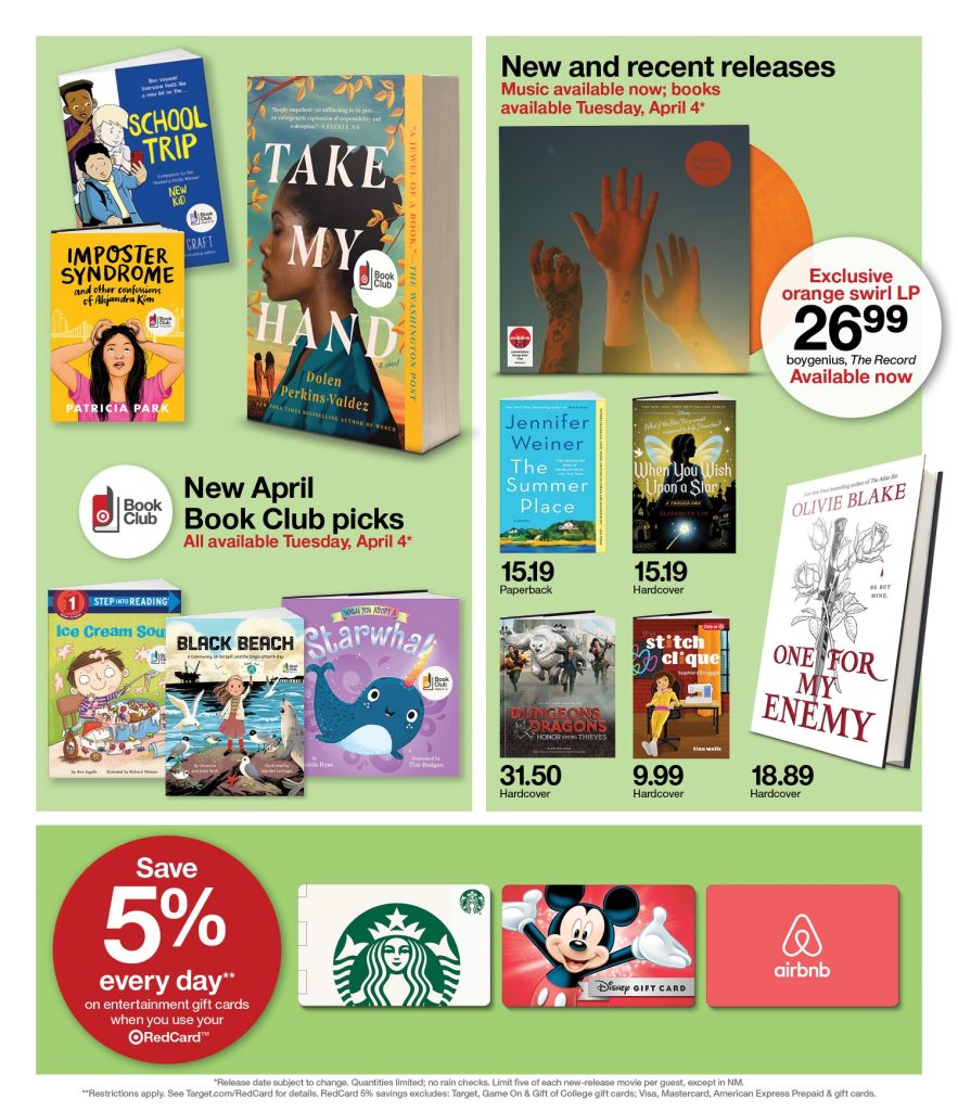 Page 21 of the Target Weekly Ad 4/2/2023