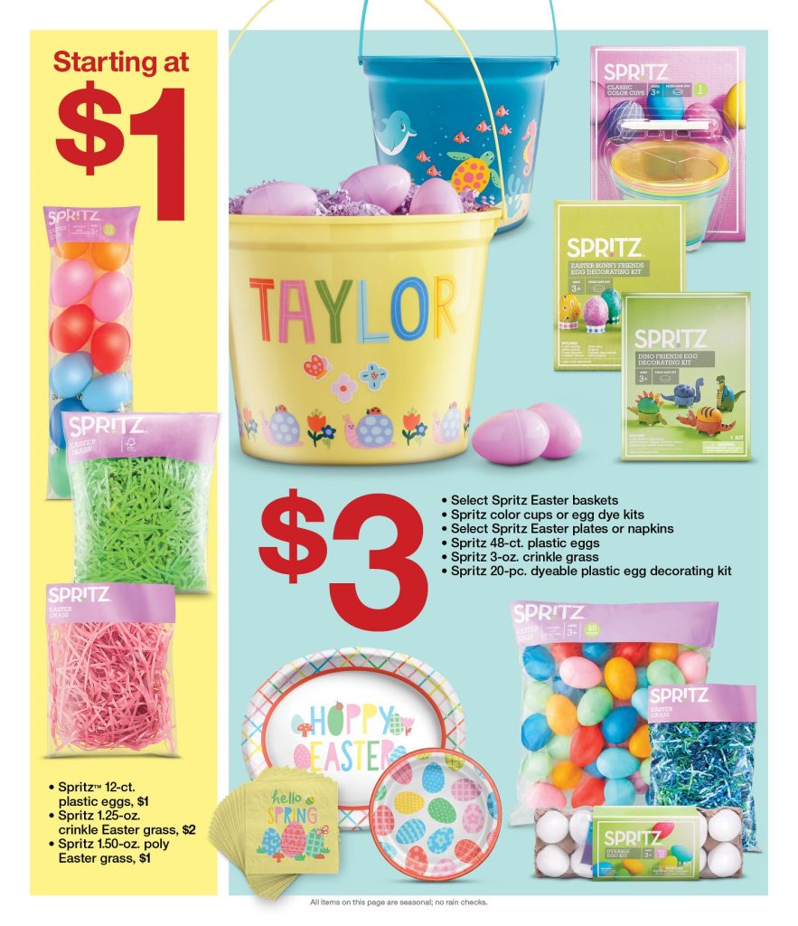 Page 3 of the Target Weekly Ad 4/2/2023