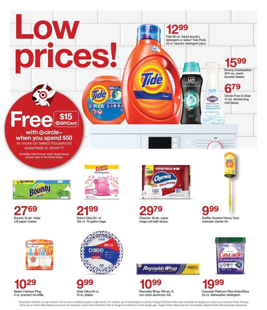 Page 34 of the 4-2 Target Store Weekly Flyer