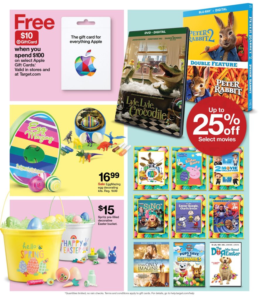 Page 6 of the Target Weekly Ad 4/2/2023