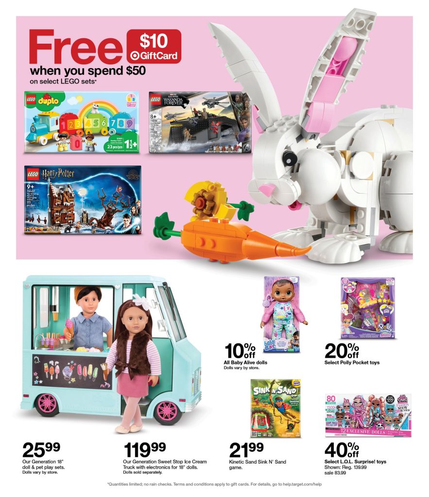 Page 9 of the Target Weekly Ad 4/2/2023