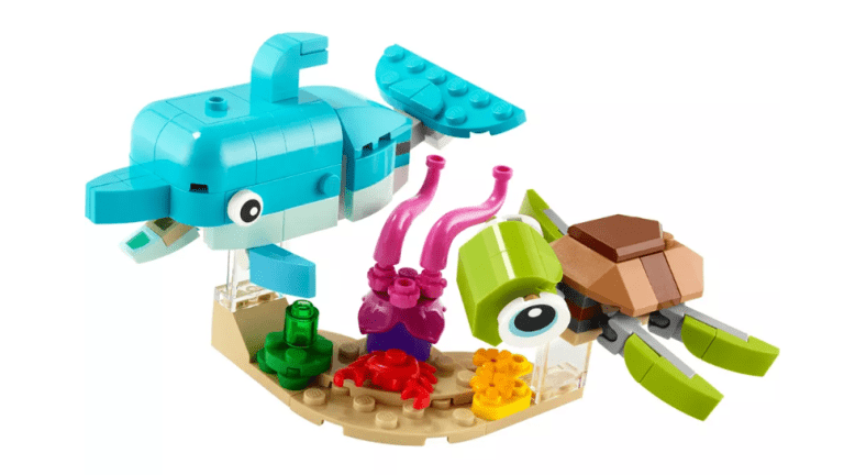 LEGO Whale and turtle set included in the Lego Sets Target Deal
