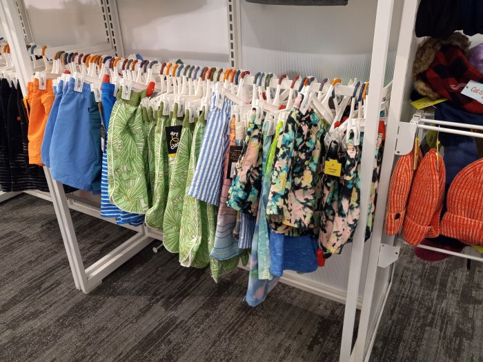 Swim Wear in the boys section at Target