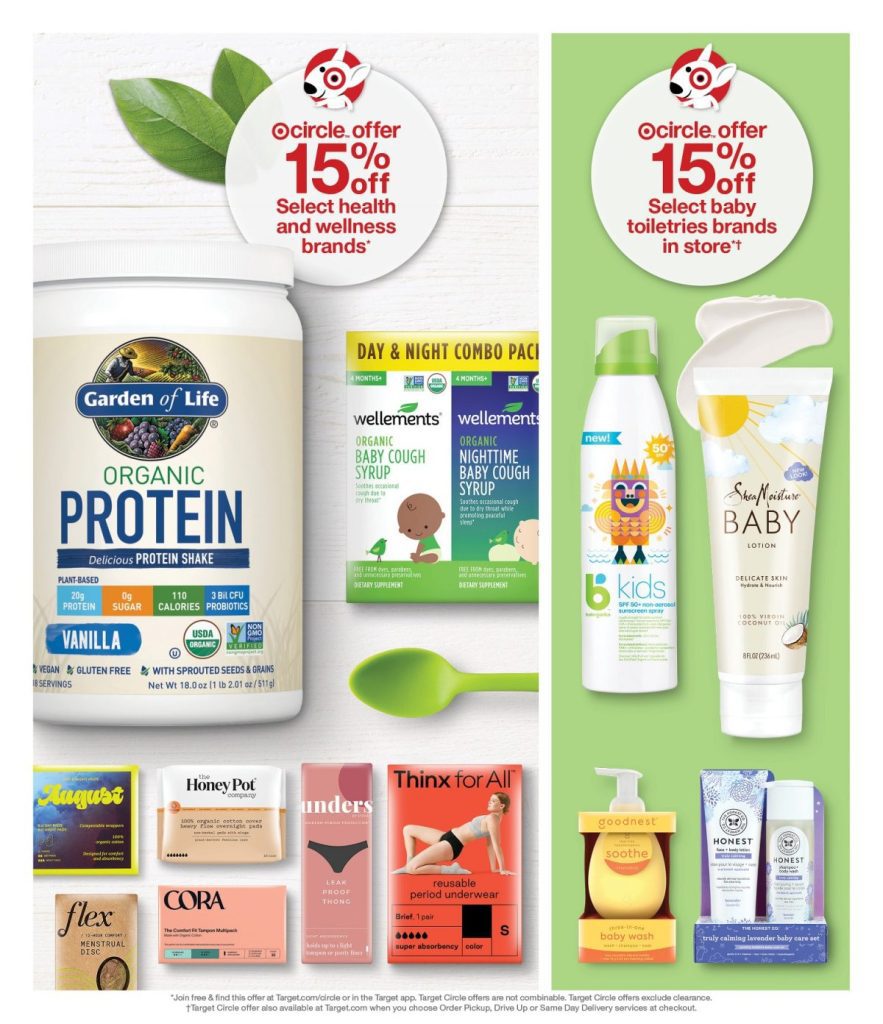 Page 12 of the Target Weekly Ad 4/16/2023