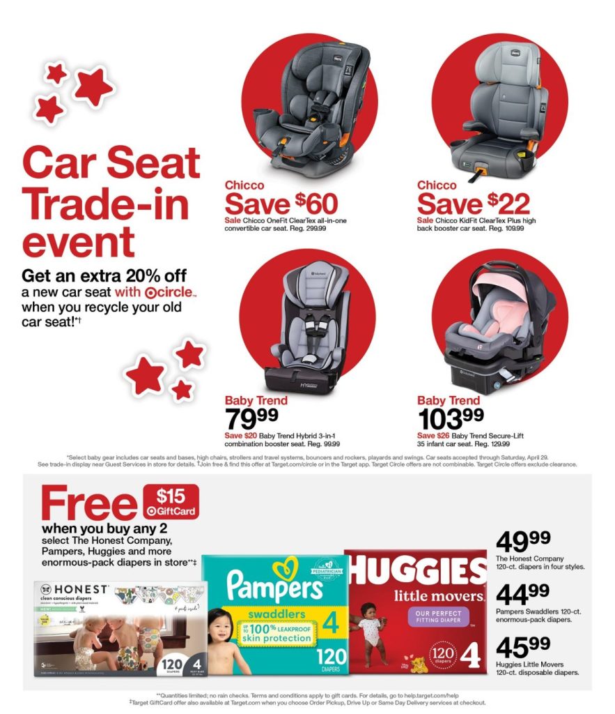 Page 3 of the Target Weekly Ad 4/16/2023