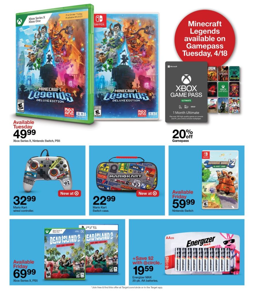 Page 32 of the 4-16 Target Store Weekly Flyer
