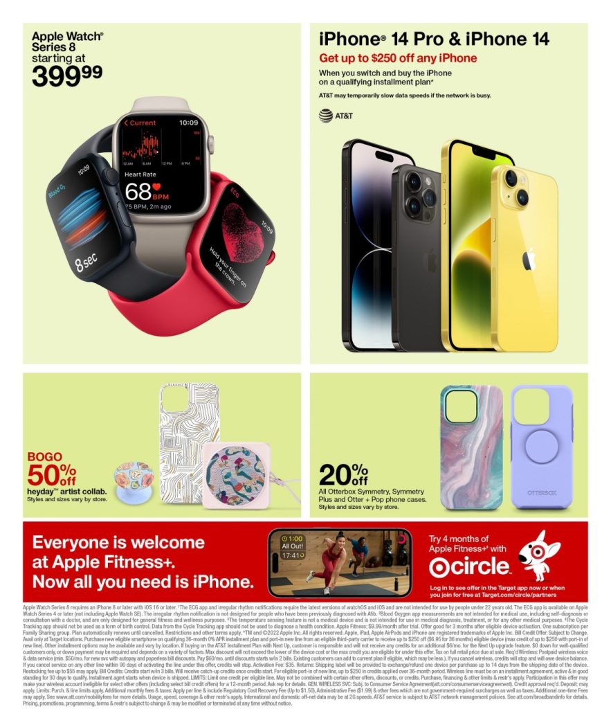 Page 29 of the 4-23 Target Store Weekly Flyer