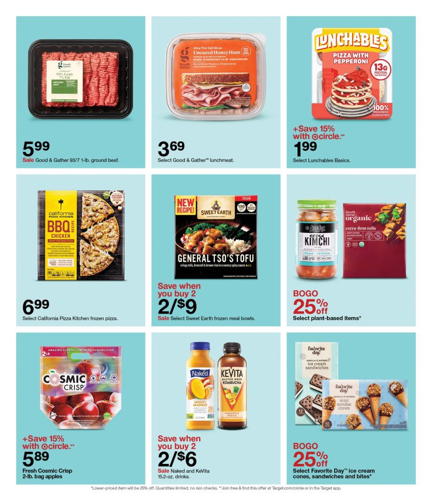 Page 17 of the 4-9 Target Store Weekly Flyer