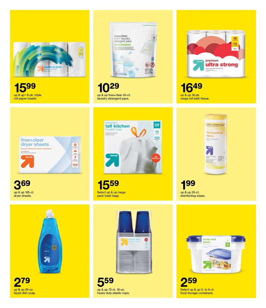 Page 3 of the Target Weekly Ad 4/9/2023