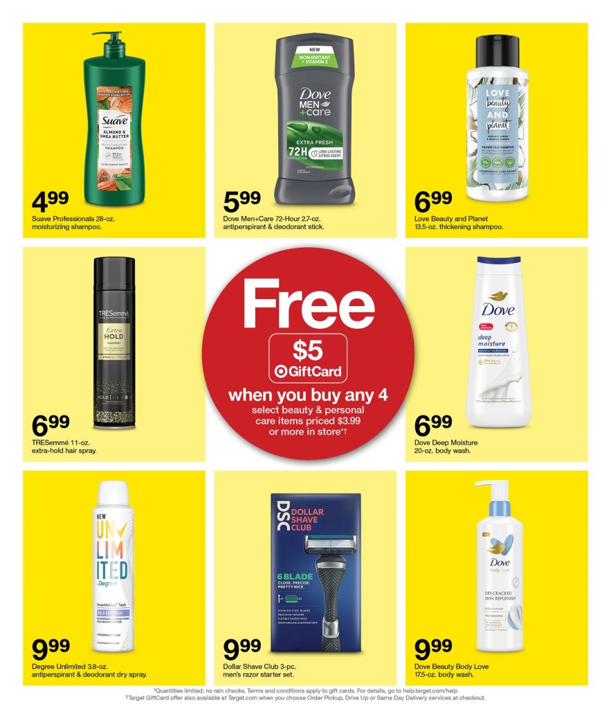 Page 4 of the Target Weekly Ad 4/9/2023
