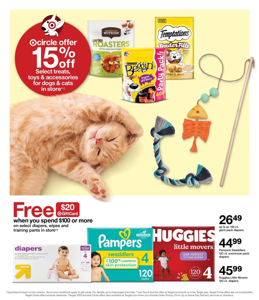 Page 6 of the Target Weekly Ad 4/9/2023
