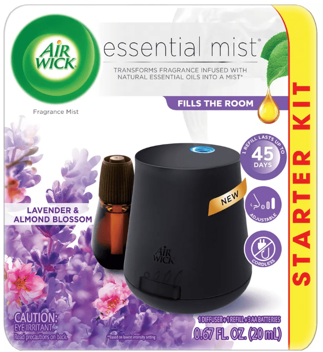 Air Wick Essential Mist Starter kit included in the Air Wick Deals at Target