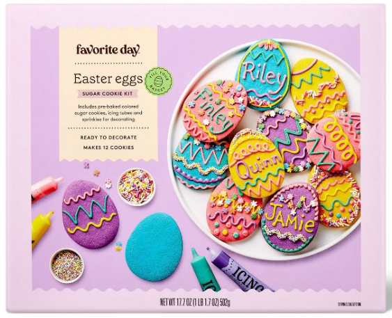 Easter Cookie Kits at Target