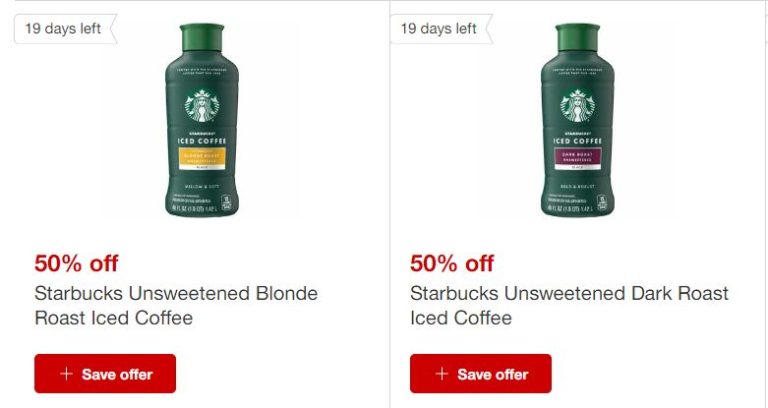 Starbucks Savings Circle Offers